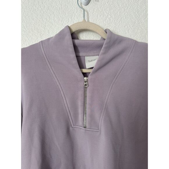 Varley Davidson Sweatshirt Raindrops Size Small Purple Lavender - Picture 3 of 10